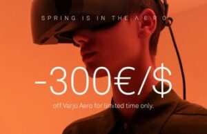 Read more about the article [Industry Direct] Varjo Celebrates Best Headworn Device Nomination with $300 Discount on Varjo Aero