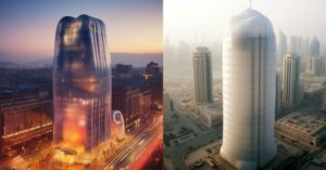 Read more about the article A glimpse into AI’s future in architecture: Inflatable skyscrapers