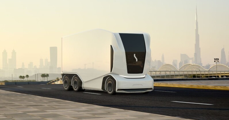 You are currently viewing Einride brings its futuristic electric self-driving trucks to the UAE
<span class="bsf-rt-reading-time"><span class="bsf-rt-display-label" prefix=""></span> <span class="bsf-rt-display-time" reading_time="2"></span> <span class="bsf-rt-display-postfix" postfix="min read"></span></span><!-- .bsf-rt-reading-time -->