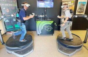 Read more about the article Hands-on: Virtuix Omni One Comes Full Circle with an All-in-one VR Treadmill System