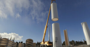 Read more about the article World’s tallest wooden wind turbine is ‘stronger than steel’
<span class="bsf-rt-reading-time"><span class="bsf-rt-display-label" prefix=""></span> <span class="bsf-rt-display-time" reading_time="2"></span> <span class="bsf-rt-display-postfix" postfix="min read"></span></span><!-- .bsf-rt-reading-time -->