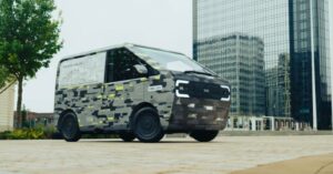 Read more about the article First demo vehicle from ‘factory in a box’ heralds new production model for EVs
