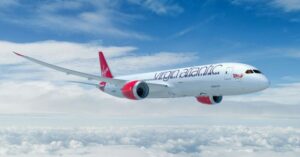 Read more about the article First transatlantic flight with 100% ‘sustainable’ fuel is greenwashing, critics say
<span class="bsf-rt-reading-time"><span class="bsf-rt-display-label" prefix=""></span> <span class="bsf-rt-display-time" reading_time="1"></span> <span class="bsf-rt-display-postfix" postfix="min read"></span></span><!-- .bsf-rt-reading-time -->