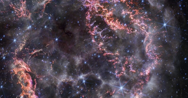 You are currently viewing James Webb yields stunning high-res image of exploded star
<span class="bsf-rt-reading-time"><span class="bsf-rt-display-label" prefix=""></span> <span class="bsf-rt-display-time" reading_time="1"></span> <span class="bsf-rt-display-postfix" postfix="min read"></span></span><!-- .bsf-rt-reading-time -->