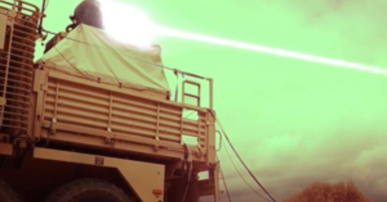 You are currently viewing Laser weapon ‘neutralises’ targets from British Army vehicle for first time
<span class="bsf-rt-reading-time"><span class="bsf-rt-display-label" prefix=""></span> <span class="bsf-rt-display-time" reading_time="2"></span> <span class="bsf-rt-display-postfix" postfix="min read"></span></span><!-- .bsf-rt-reading-time -->