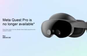 Read more about the article Meta Officially Discontinues Quest Pro, Its First (and most expensive) Mixed Reality Headset
<span class="bsf-rt-reading-time"><span class="bsf-rt-display-label" prefix=""></span> <span class="bsf-rt-display-time" reading_time="2"></span> <span class="bsf-rt-display-postfix" postfix="min read"></span></span><!-- .bsf-rt-reading-time -->